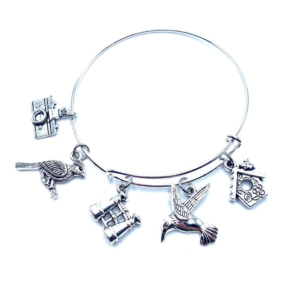 Bird Watcher Bracelet May Be Personalized - Picture 3 of 7